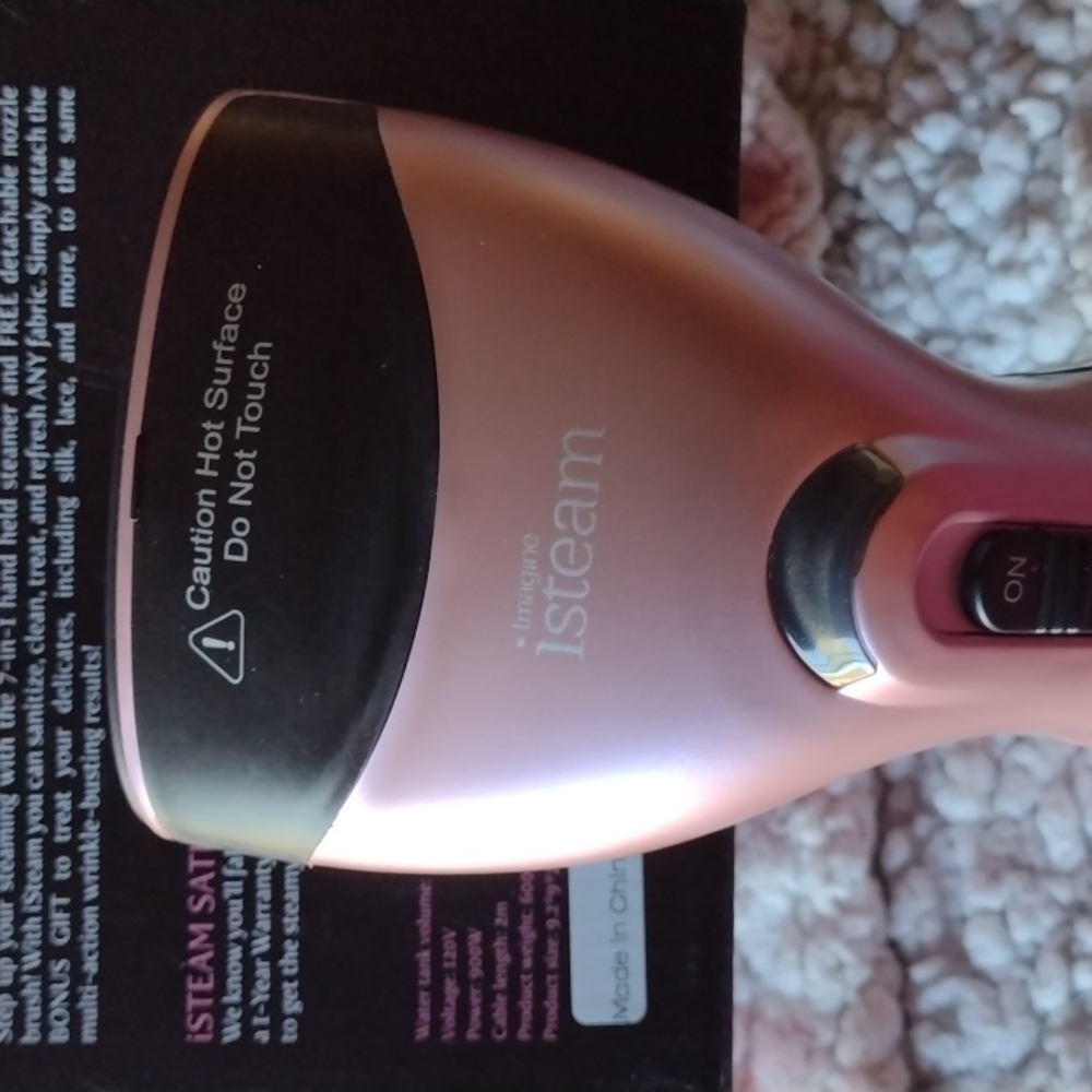 New in box clothes steamer